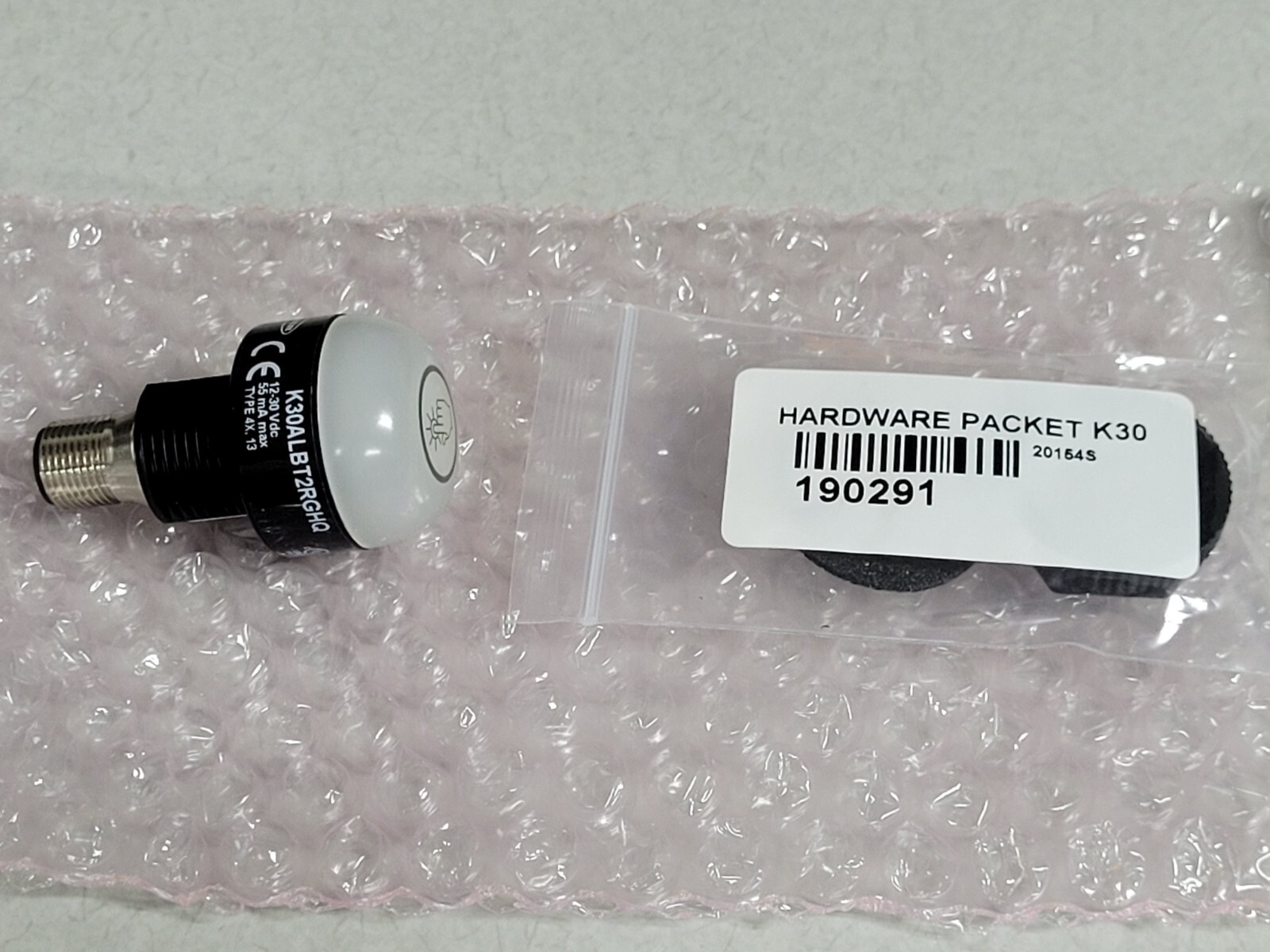 Banner EZ-LIGHT Touch Gen 2 K30 Series Illuminated Button K30ALBT2RGHQ New in bx
