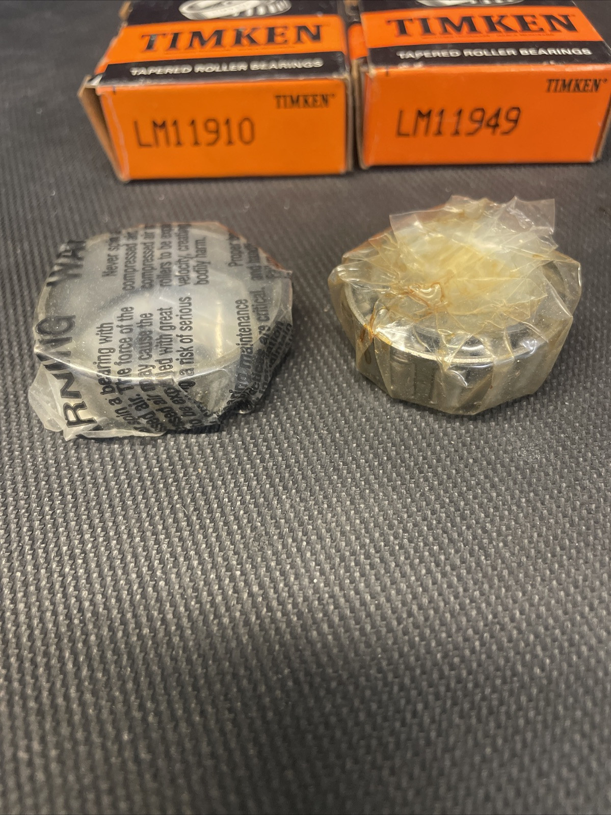 Timken Set2, ( LM11949 & LM11910) Cup & Cone QTY 1