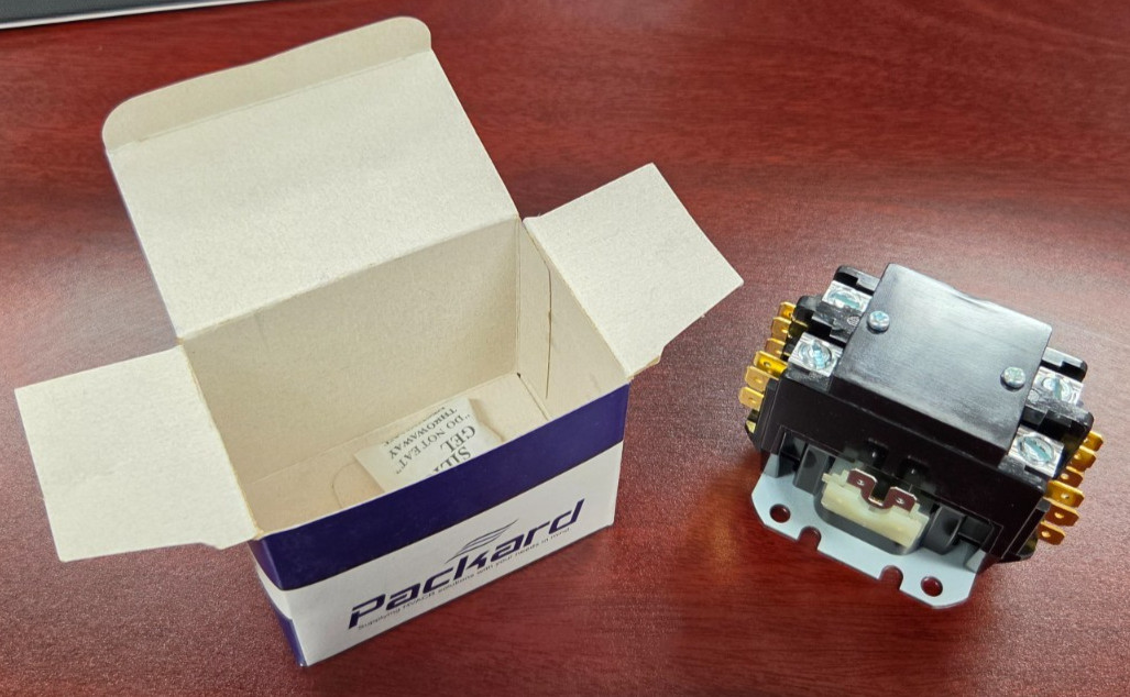 NEW Packard Definite Purpose Contactor C240A 2 Pole 40 Amps 24 V Coil Voltage