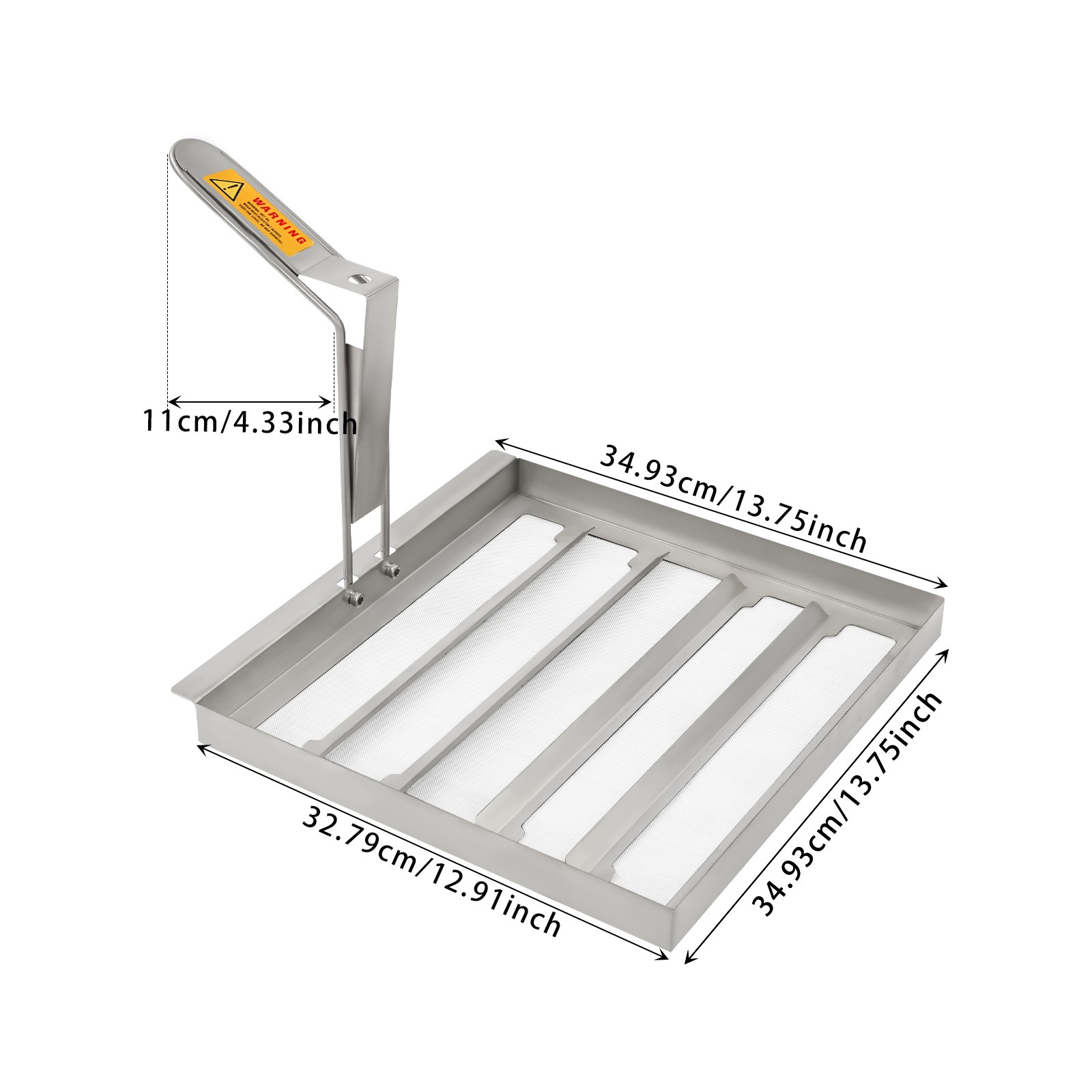 Commercial Deep Fryer Filter Strainer,Stainless Steel Fryer Filter For Kitchen