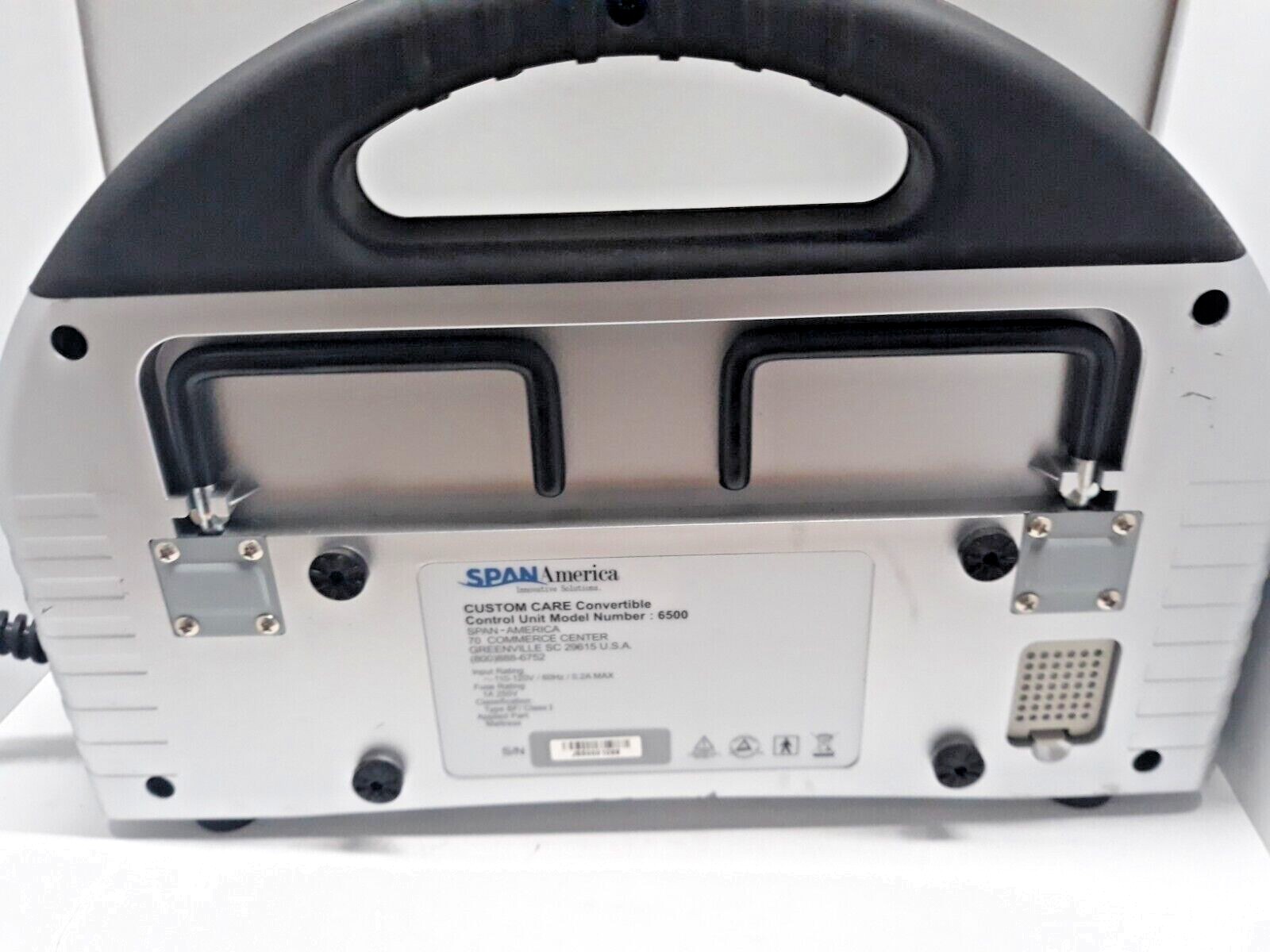 Span America 6500 Custom Care Convertible Mattress Control Unit (P4)