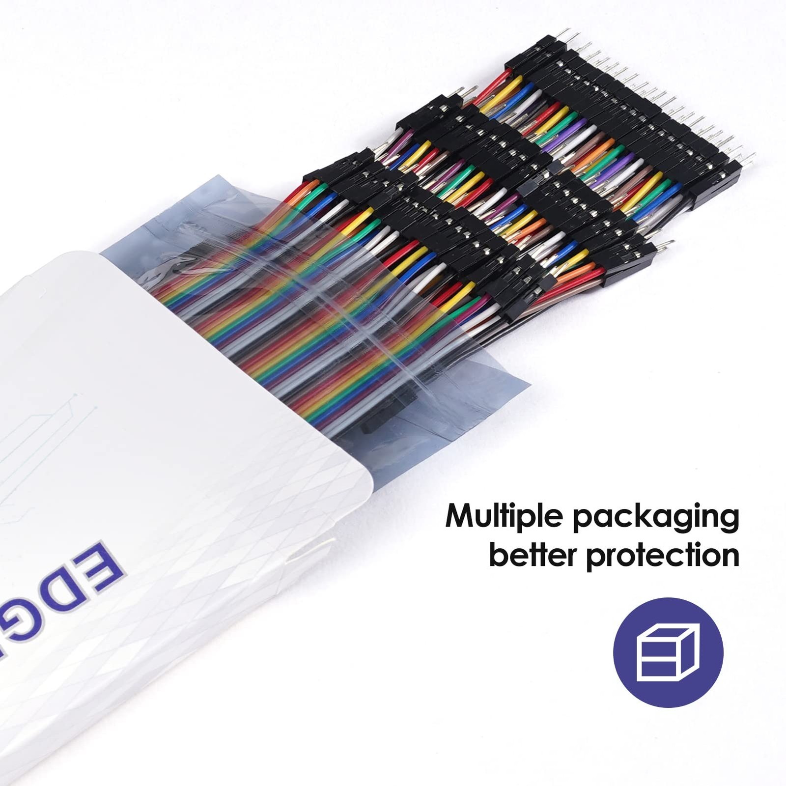 120pcs Dupont Wire 10cm 15cm 20cm 30cm 40cm 50cm 100cm Optional Breadboard Ju…