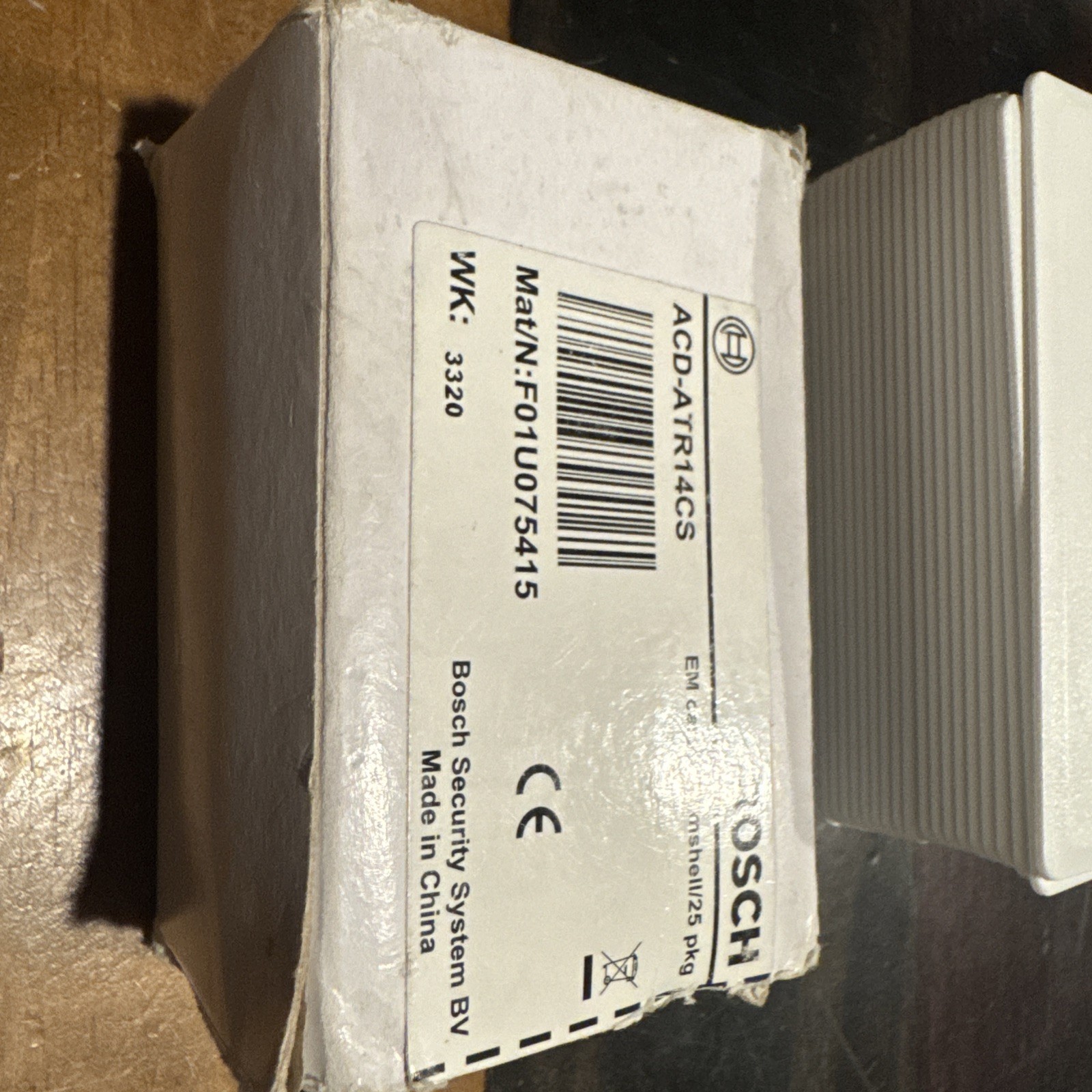 (Lot of 40) Bosch ACD-ATR14CS RFID Clamshell Proximity Card