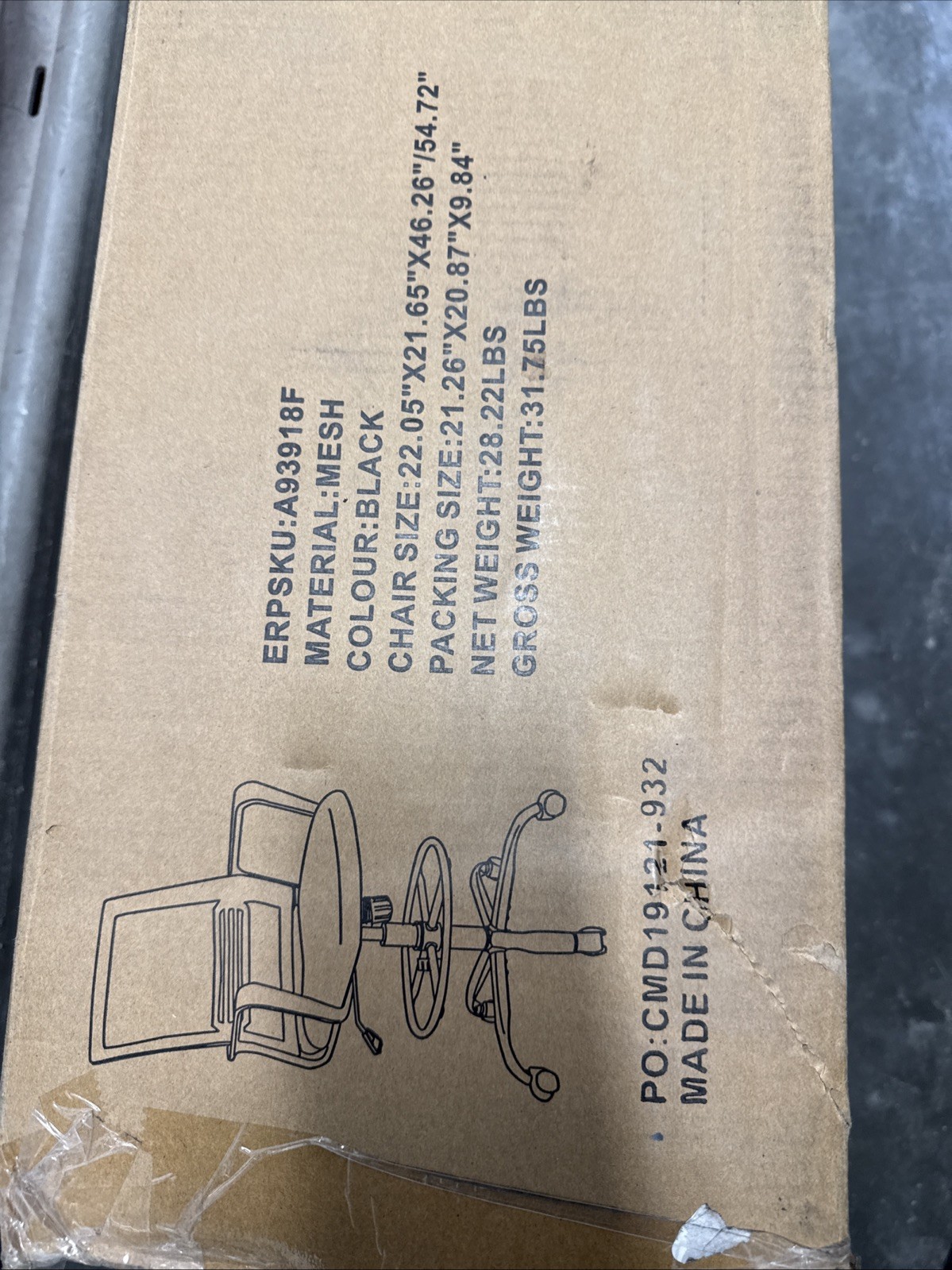 AFO Tall Drafting Chair with Adjustable Foot Ring Ergonomic Lumbar Support Black