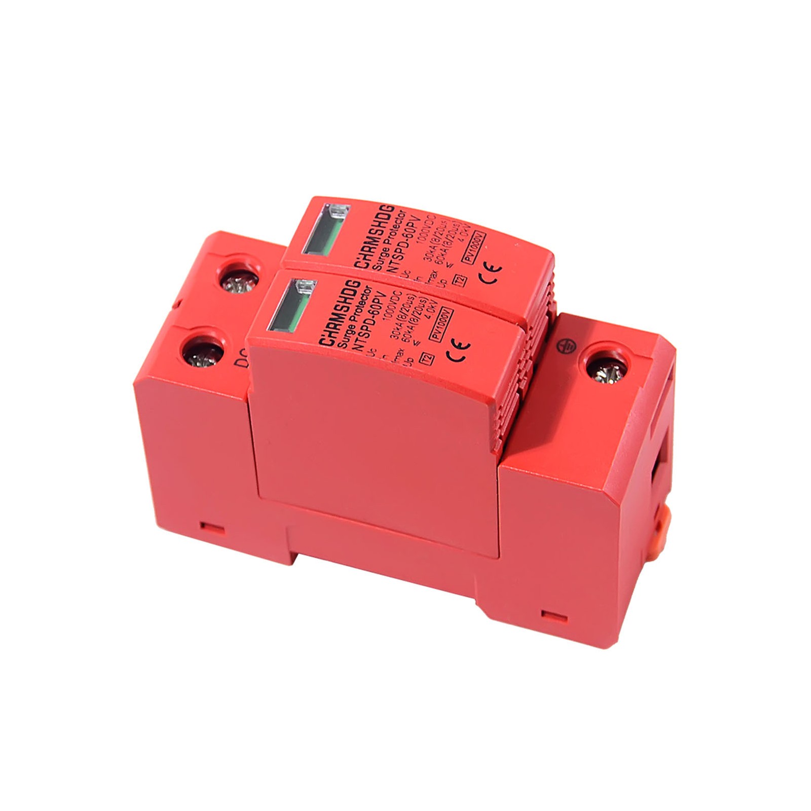 NEW 2Pole 1000V Surge Protector Protective Device DC 60kA Lighting Arrester SPD