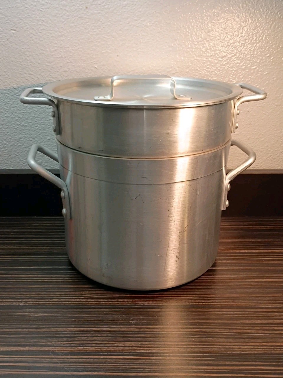 12 Qt Heavy-Duty Aluminum Stock Pot Iris Smart & Final – NSF – Made in USA