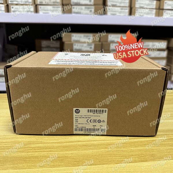 New AB 1766-L32BWA New Factory Sealed AB 1766L32BWA1400 32 Point Controller