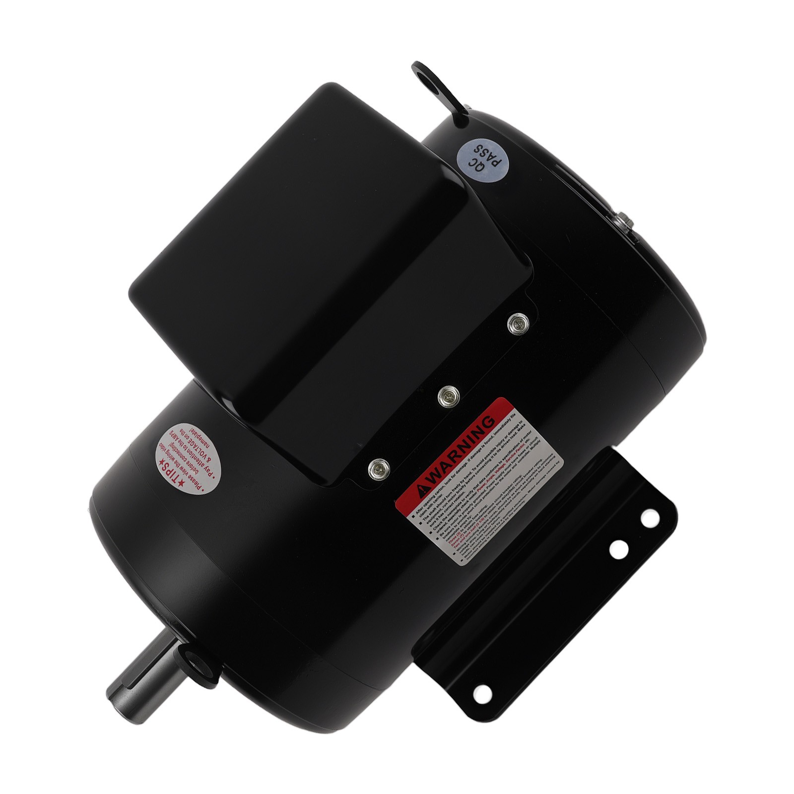 Compressor Duty Motor 7.5HP 3450RPM 1-1/8″ Keyed 184T Frame 2.75″ Length 1 Phase