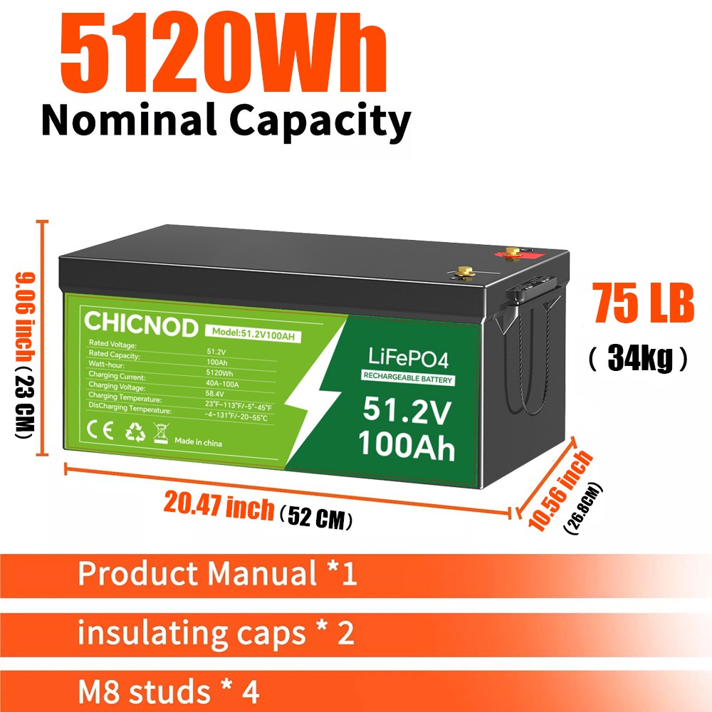 NEW 12V 300AH LiFePO4 Lithium Battery 15000 Deep Cycle BMS for Solar RV Off-grid