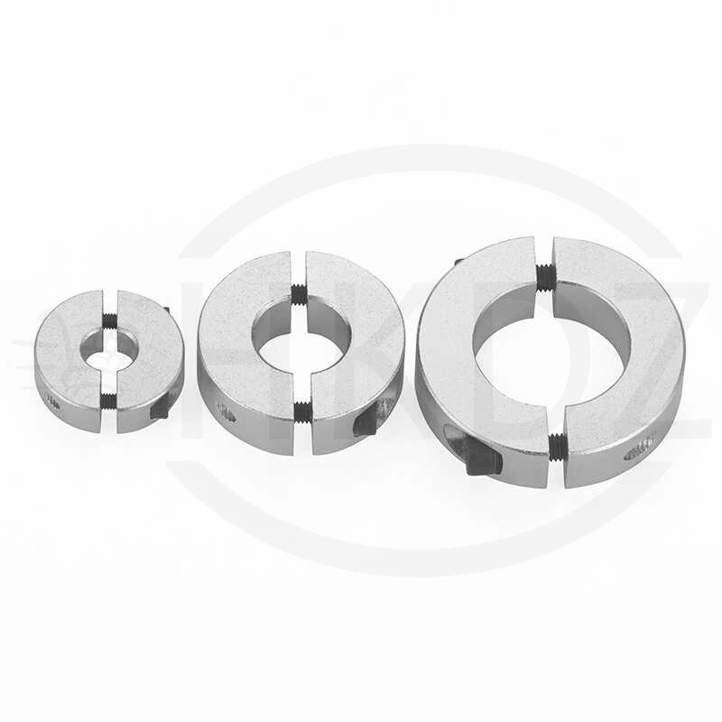 Aluminium Clamp Separate Collar Lock Limit Ring Fixing Shaft Diameter 16mm -95mm