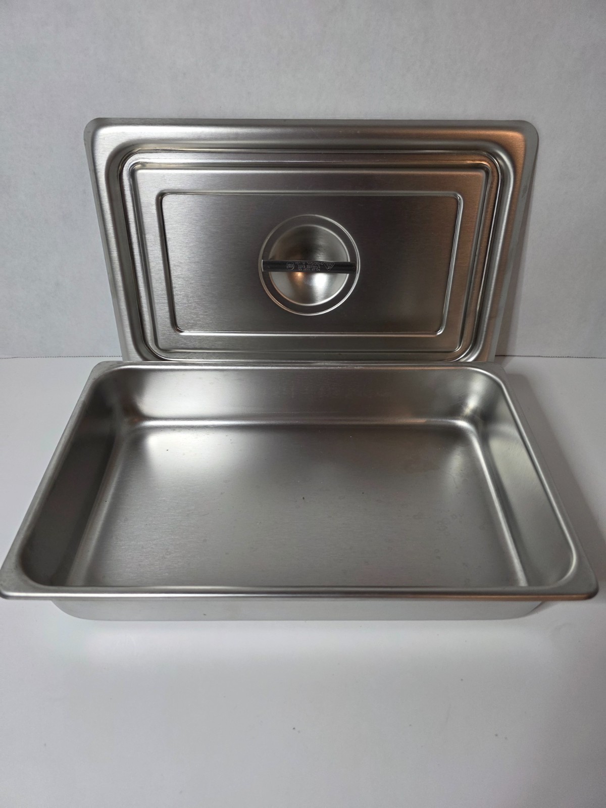 Polar Ware Stainless Steel Instrument Tray & Lid Made USA