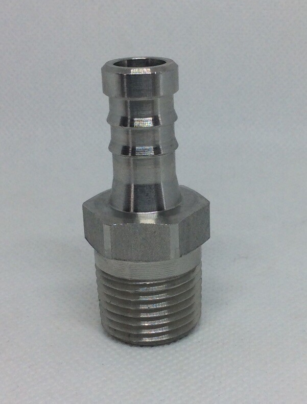 DYNAPEX 1/2″ NPT Male to 1/2″ 13mm BARB HOSE ID HEATER PIPE FITTING *BR2