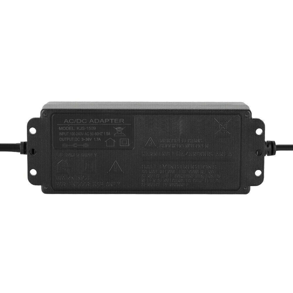 Adjustable AC/DC Power Supply Adapter Charger Variable Voltage 3V-24V UniversalE