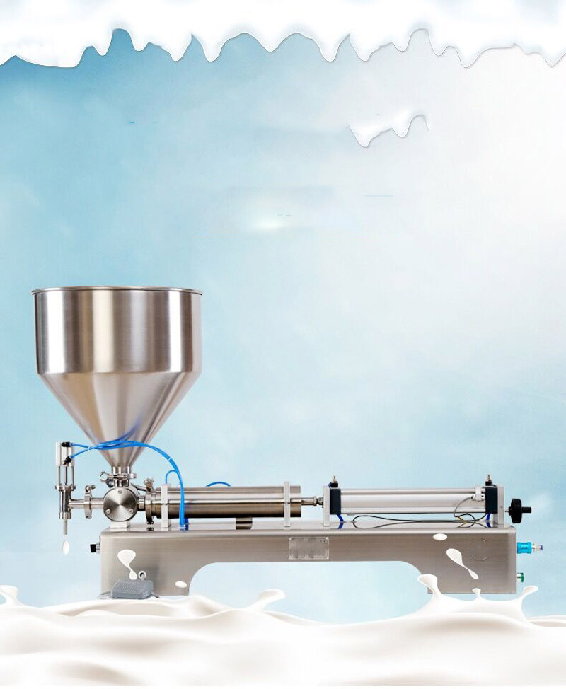 Top Grade1000-5000ml Liquid Paste Filling Machine Bottle Seal Pack Piston Filler