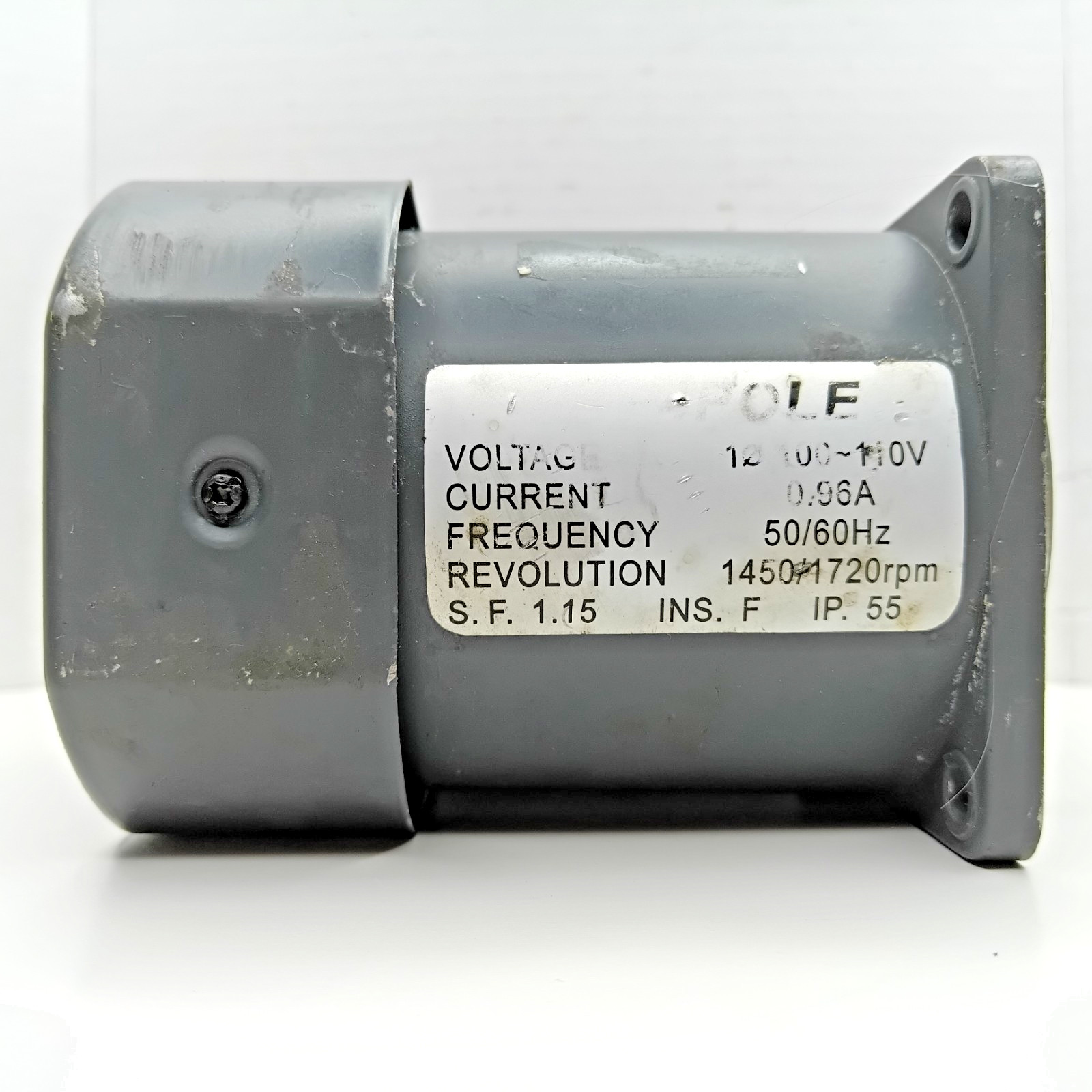 40W 4 Pole AC Gear Motor 100-110V 0.96A 1450/1720RPM Used 4016D131PR5SI