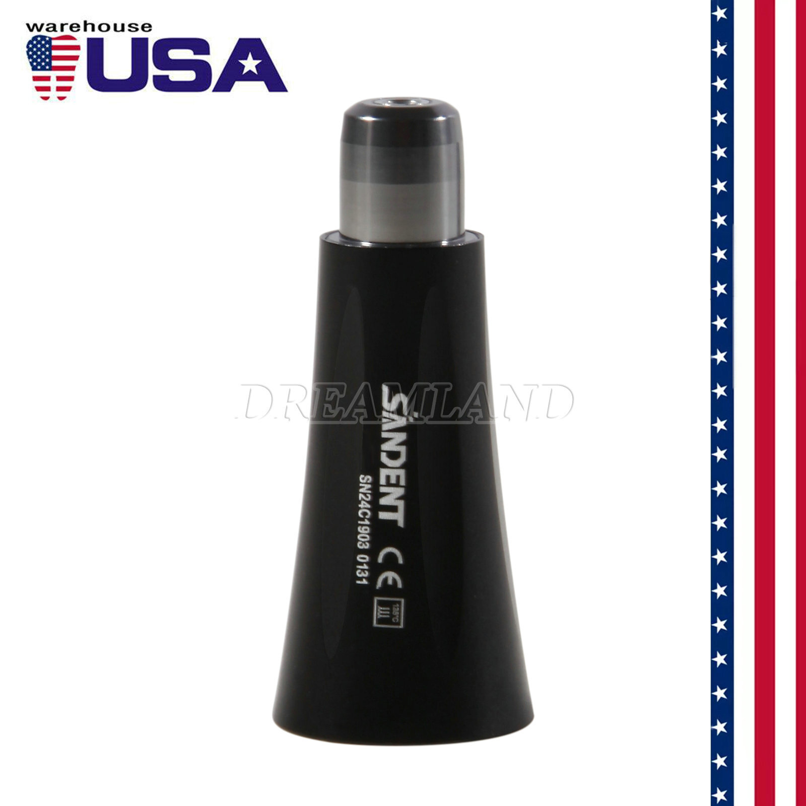 Dental Hygiene Prophy Handpiece Straight Nose Cone 4:1 for E Type Electric Motor