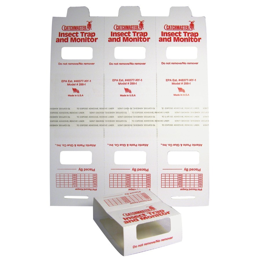 30 Catchmaster 288i Spider & Insect Small Monitor Traps (10 Sticky Glue Boards )