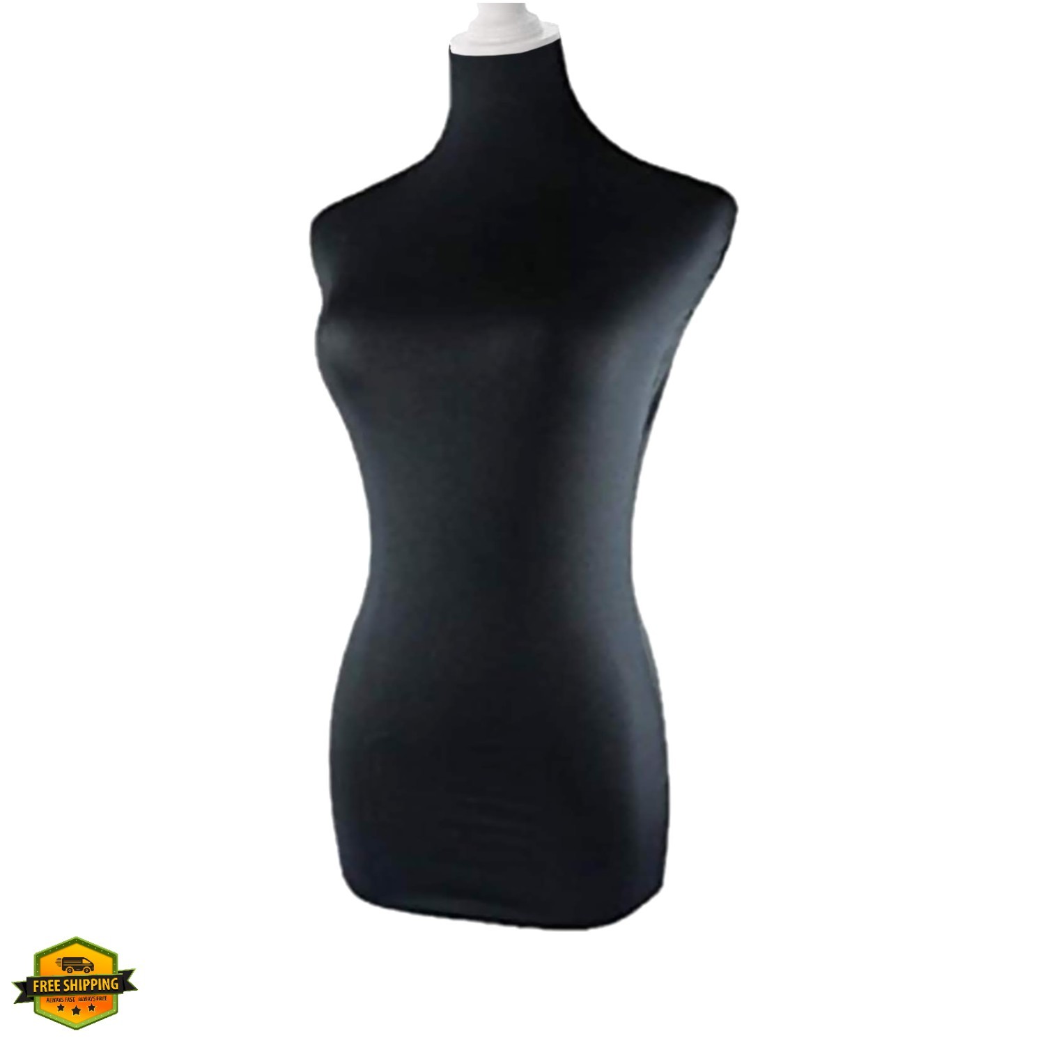 Black Superb Mannequin Fabric Cover, Soft Stretchy, for Fashion Designer Reta…
