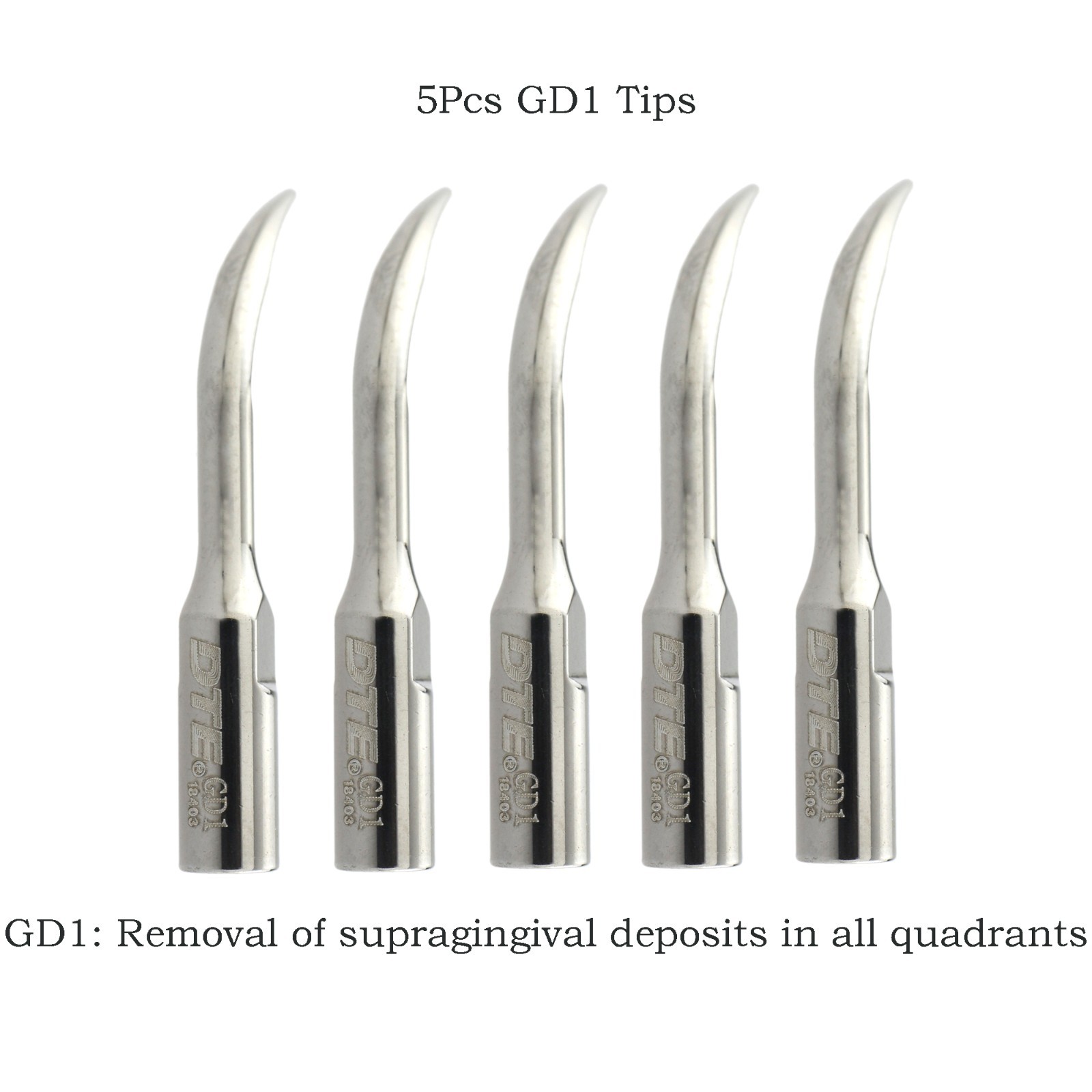 Woodpecker Dental Piezo Scaler Tips UDS EMS G1 P1 DTE GD1 PD1 Satelec Acteon NSK