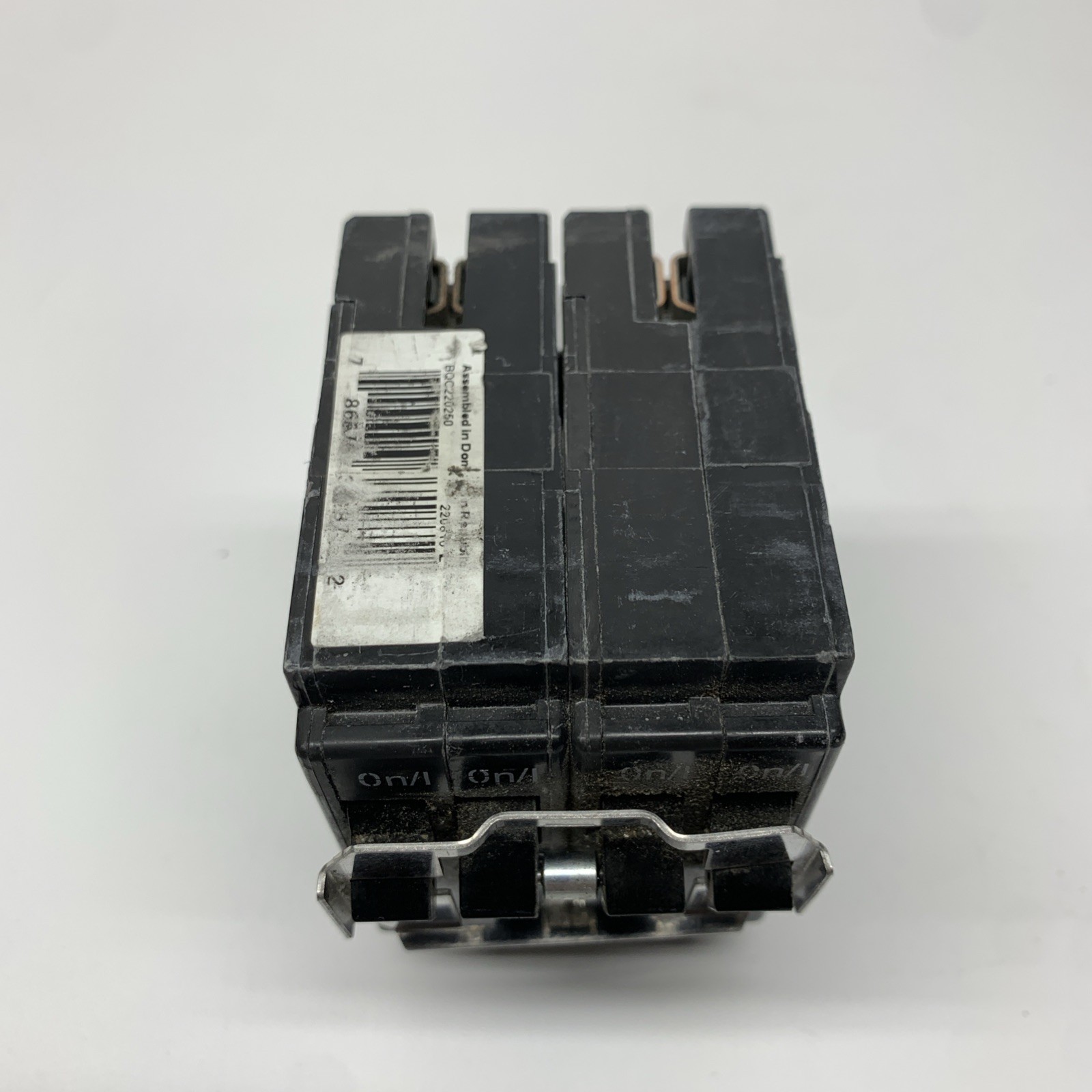 Eaton BQC220250 50 Amp 20 Amp 2 Pole BQC Common Trip Quad Circuit Breaker
