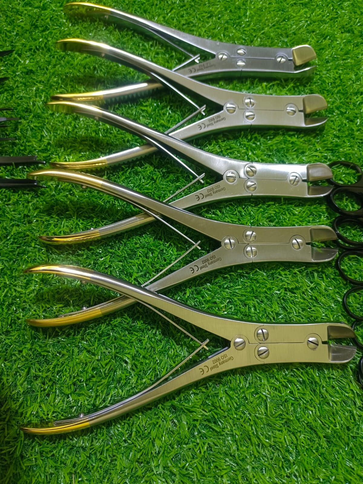 ORTHOPEDIC 5 PC TUNGSTEN CARBIDE GERMANY K WIRE CUTTER PLIER 23CM