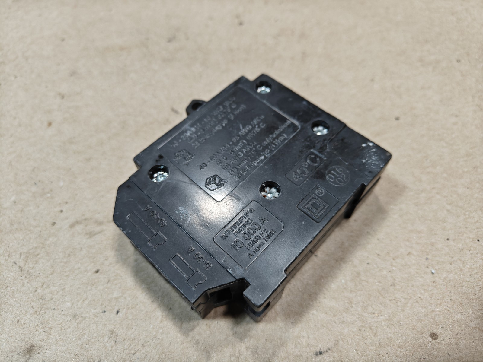Square D HOMT1515 15 A Miniature Circuit Breaker