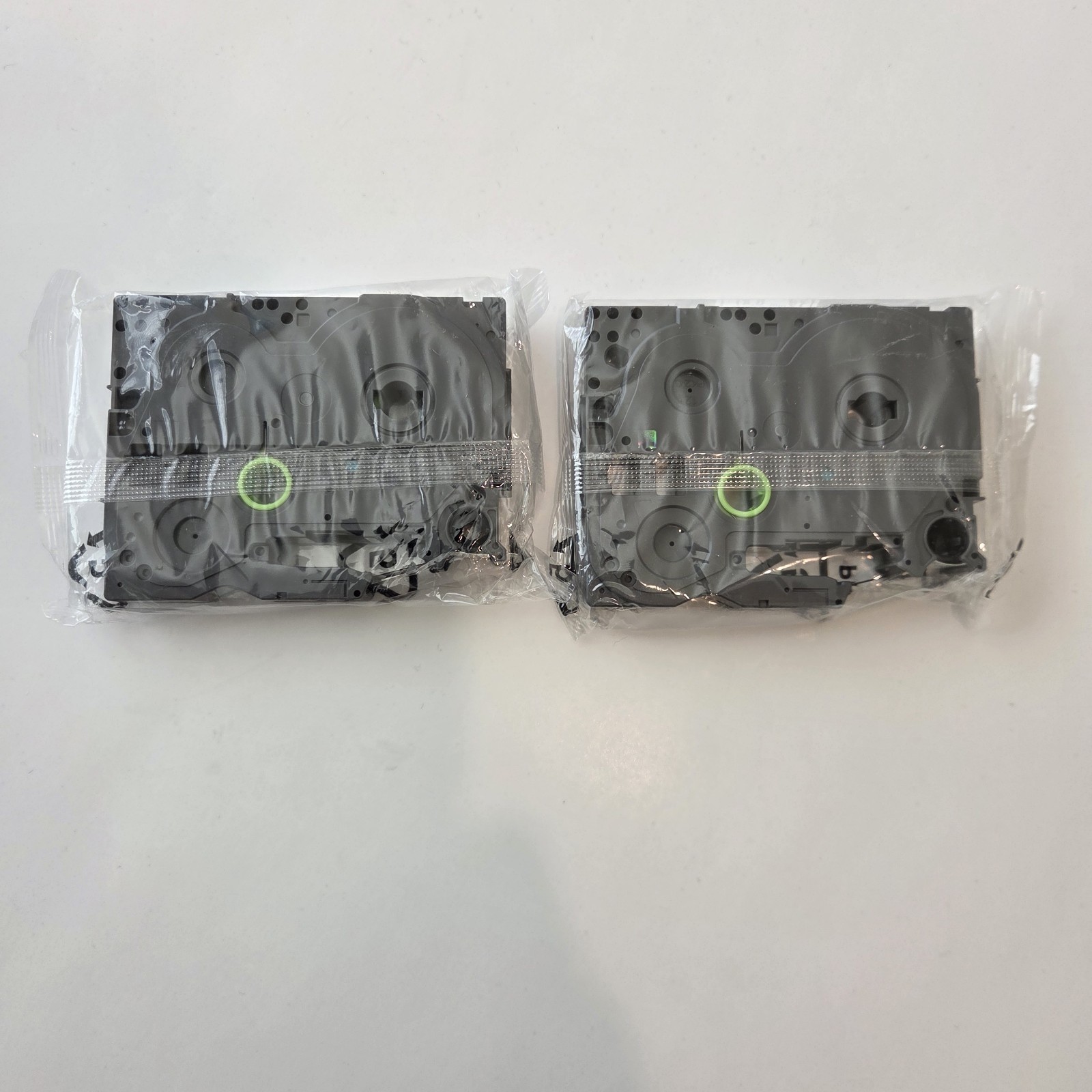 2X Original Brother 12mm .47” Laminated White Label Tape TZe Tape New In Bag