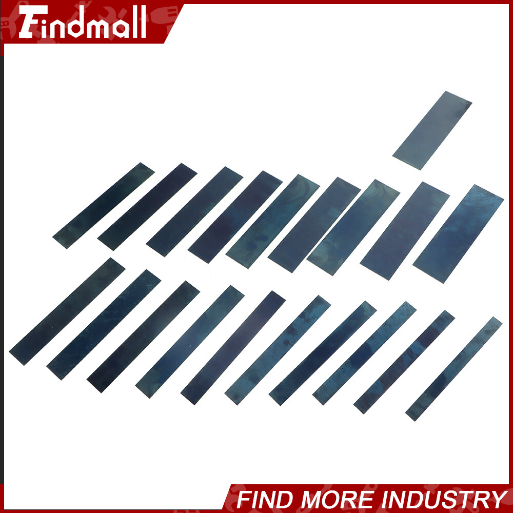 Findmall 1/32″X 6″ Steel Parallel 20 Pairs Set 0.0001″ Hardened Ultra Thin Tool