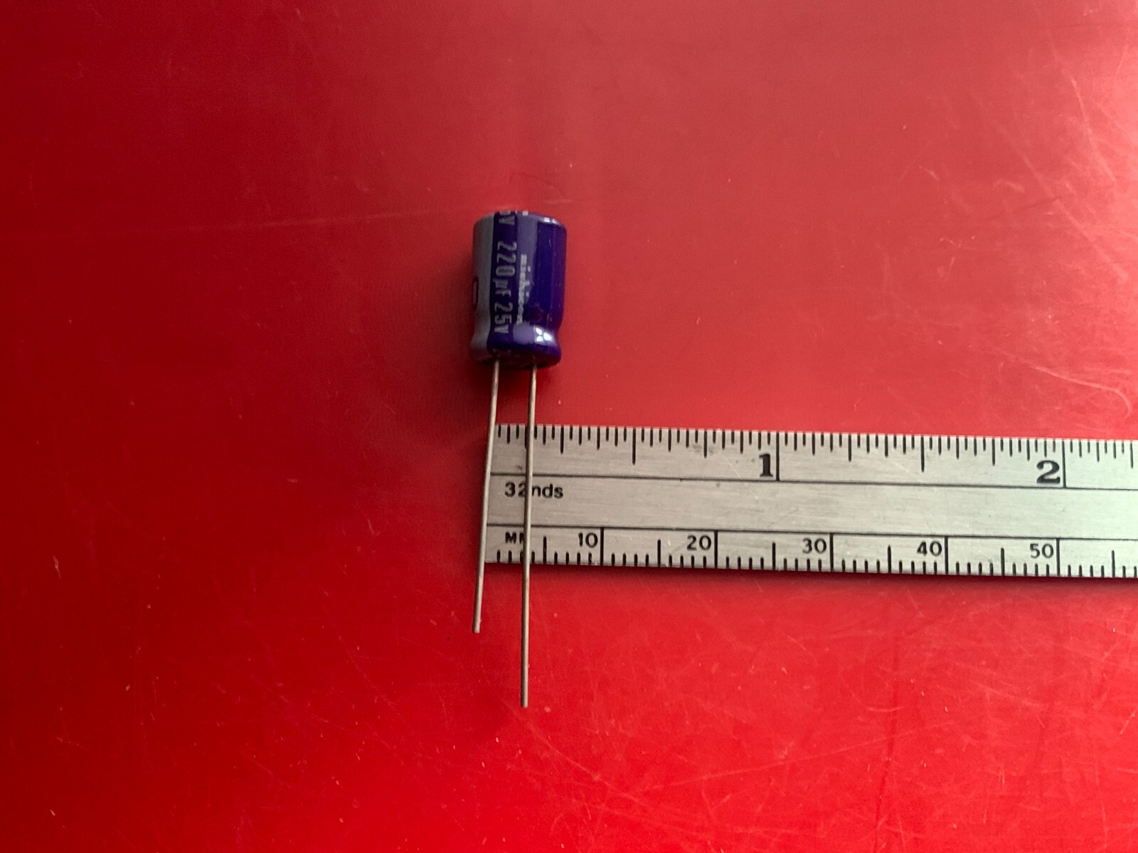 10x UVX1E221MPA NICHICON CAP Alum 220uF 25V 85′ 8×11.5 Radial