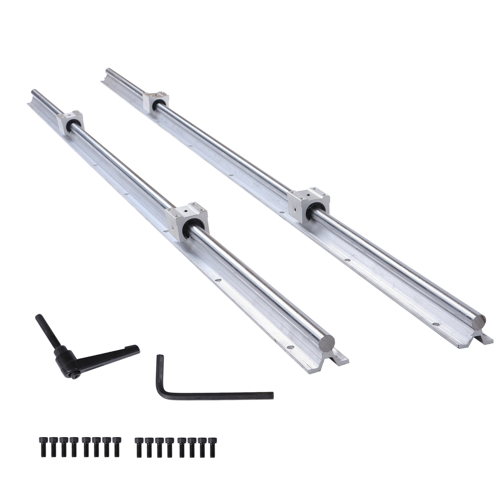 SBR16-1500mm Linear Rails +4 SBR16UU Blocks for CNC Router/Lathe