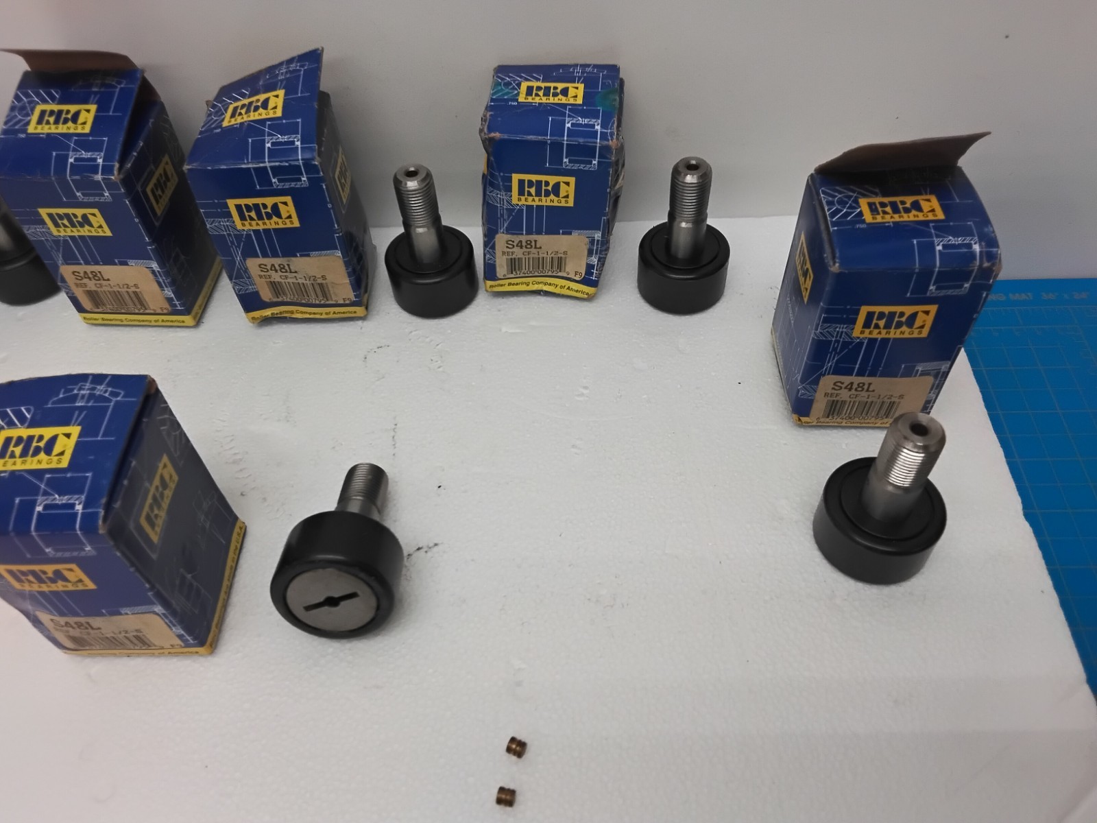 RBC BearingCompany Industrial Cam Follower Roller Bearings, PN# S48L