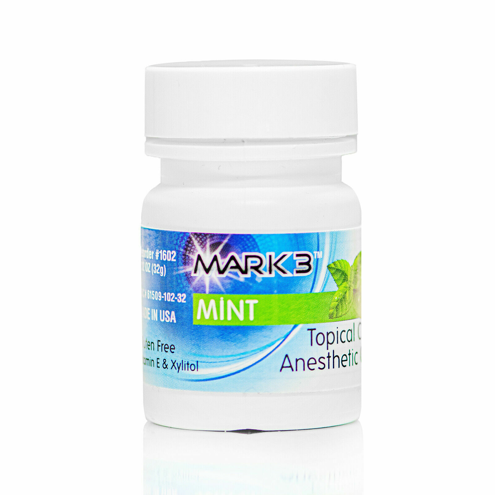 MARK3 Dental Topical Anesthetic Gel 1oz Jar 5 Flavors