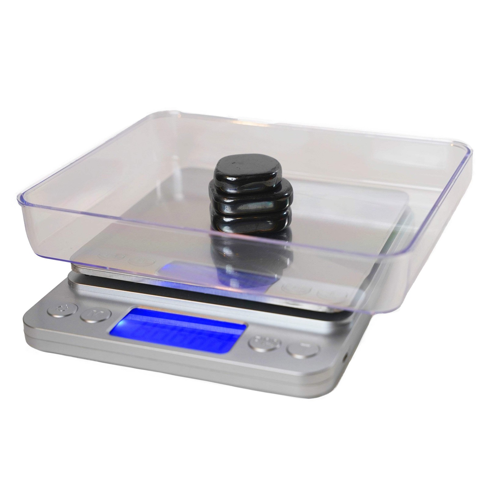 Scale – Digital Precision Scale – 5kg Capacity, 0.1g Accuracy – USB or Battery