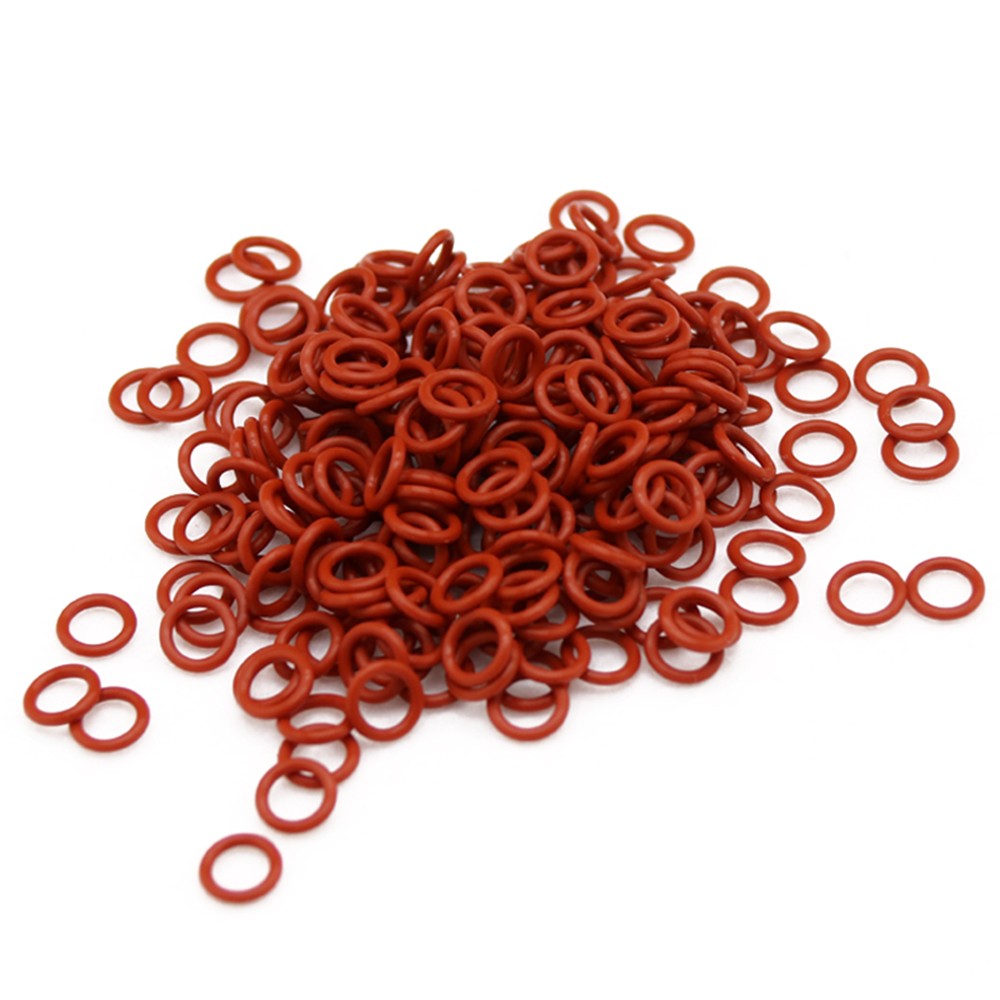 Silicone Rubber O Rings Metric Food Grade 3.5mm Cross Section 5mm-39mm ID O Ring