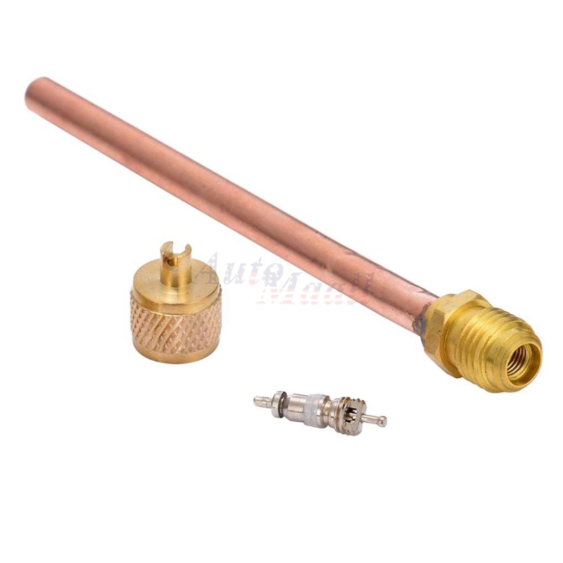 10x Service/Access Valve 1/4″ SAE *1/4″ OD *4.65″ Stem Core AC Refrigeration Kit