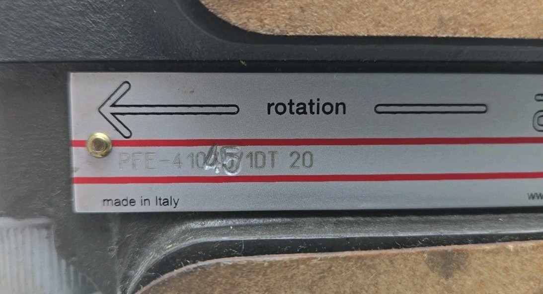 Atos PFE-41045/1DT 20 Hydraulic Vane Pump New See Pictures For Details