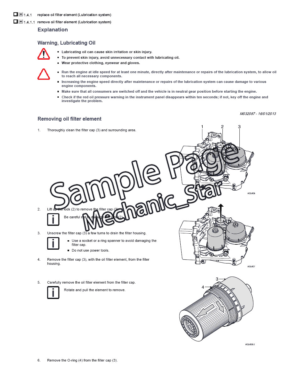 Paccar MX13 EPA17 Engine Service Manual USB 2017 2018 2019 2020 Shop Overhaul