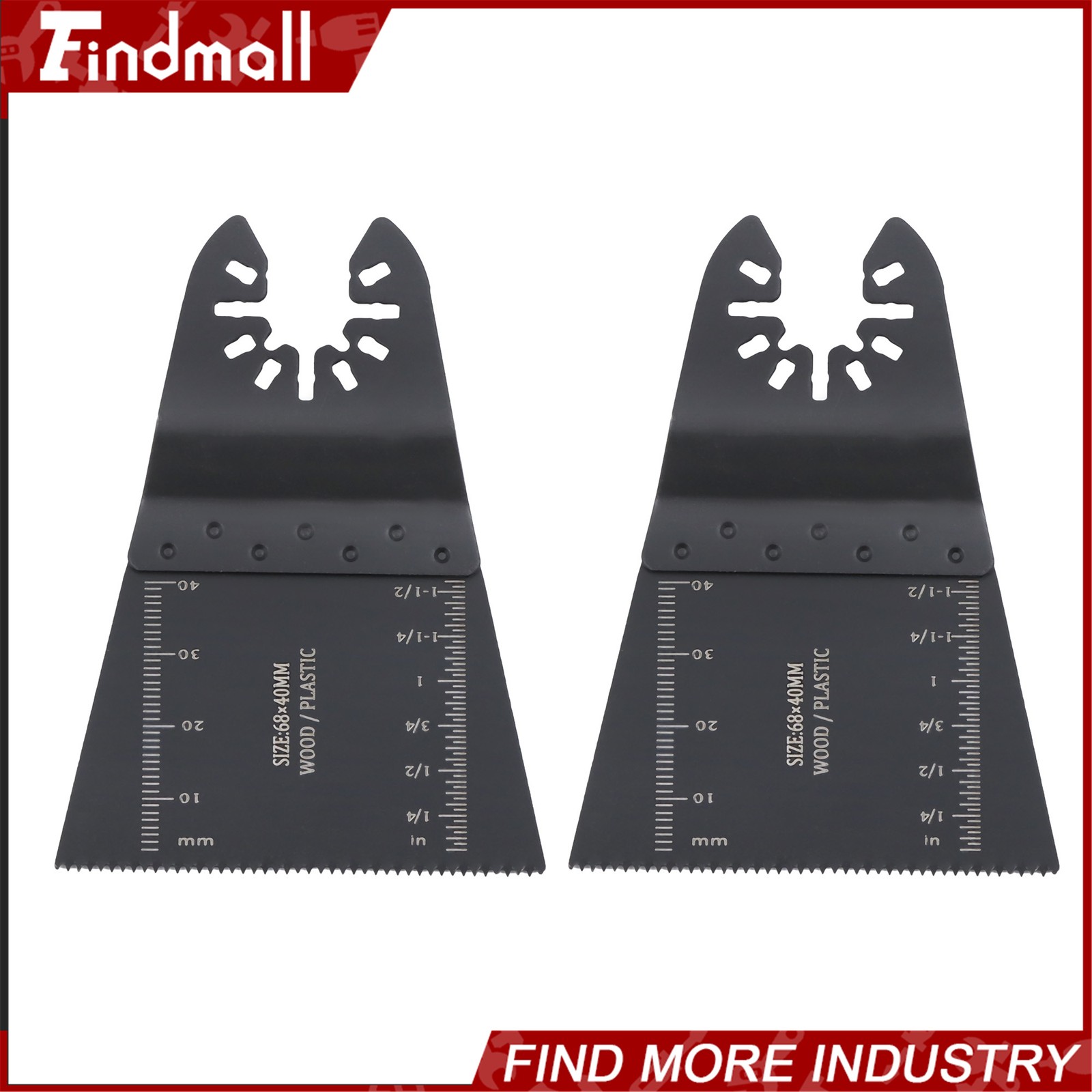 Findmall 116Piece Oscillating Tool Blades Set with Cutting & Sanding Pads
