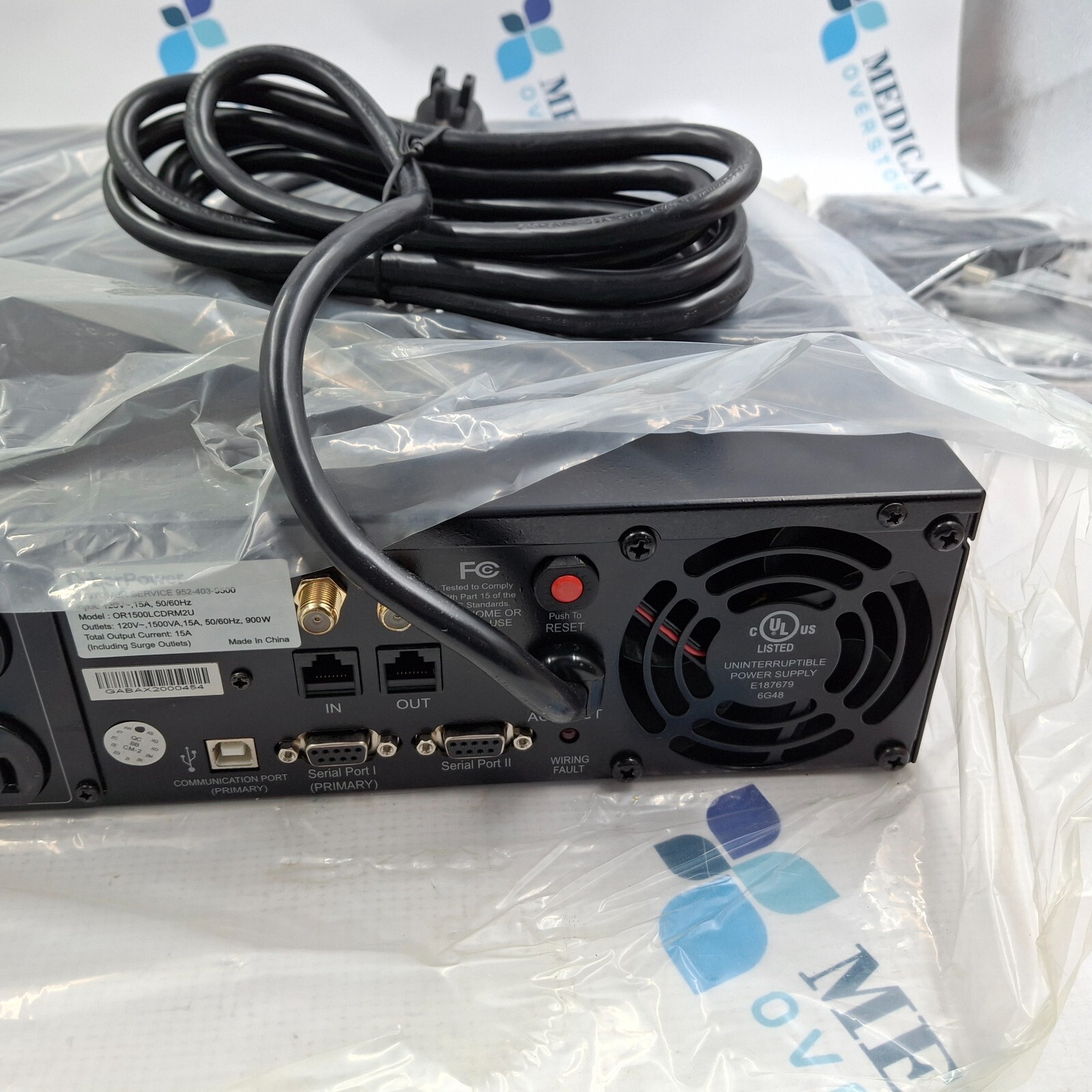 CyberPower OR1500LCDRM2U 120V 1500VA 50/60Hz 900W System
