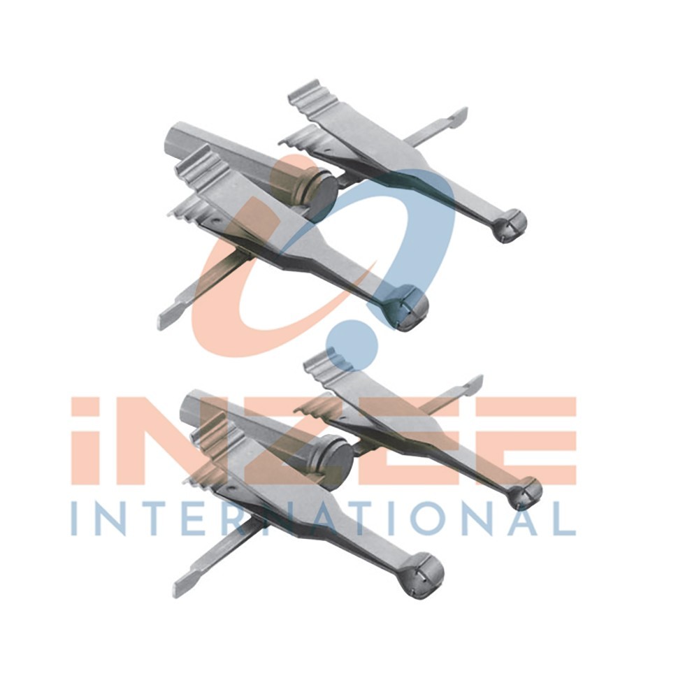 Microspike Approximator Clamp For Vasovasotomy Two Pair Large High Quality By IZ
