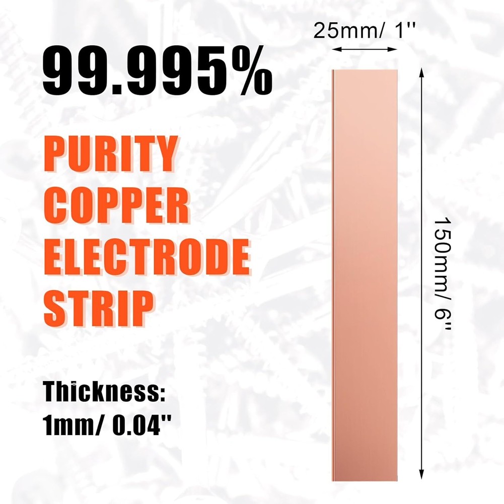 Pack of 20 Pure Copper Anode Sheets for Electroplating and Plating9325