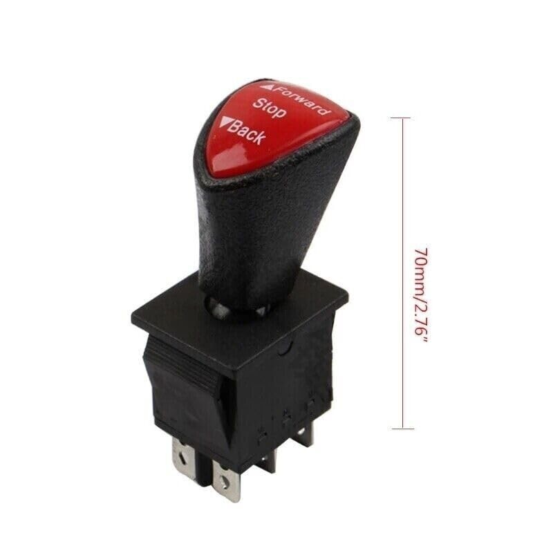 Latching Rocker Switch KCD4 604 6P On Off On Red 12V DPDT 6 Pin Car Boat