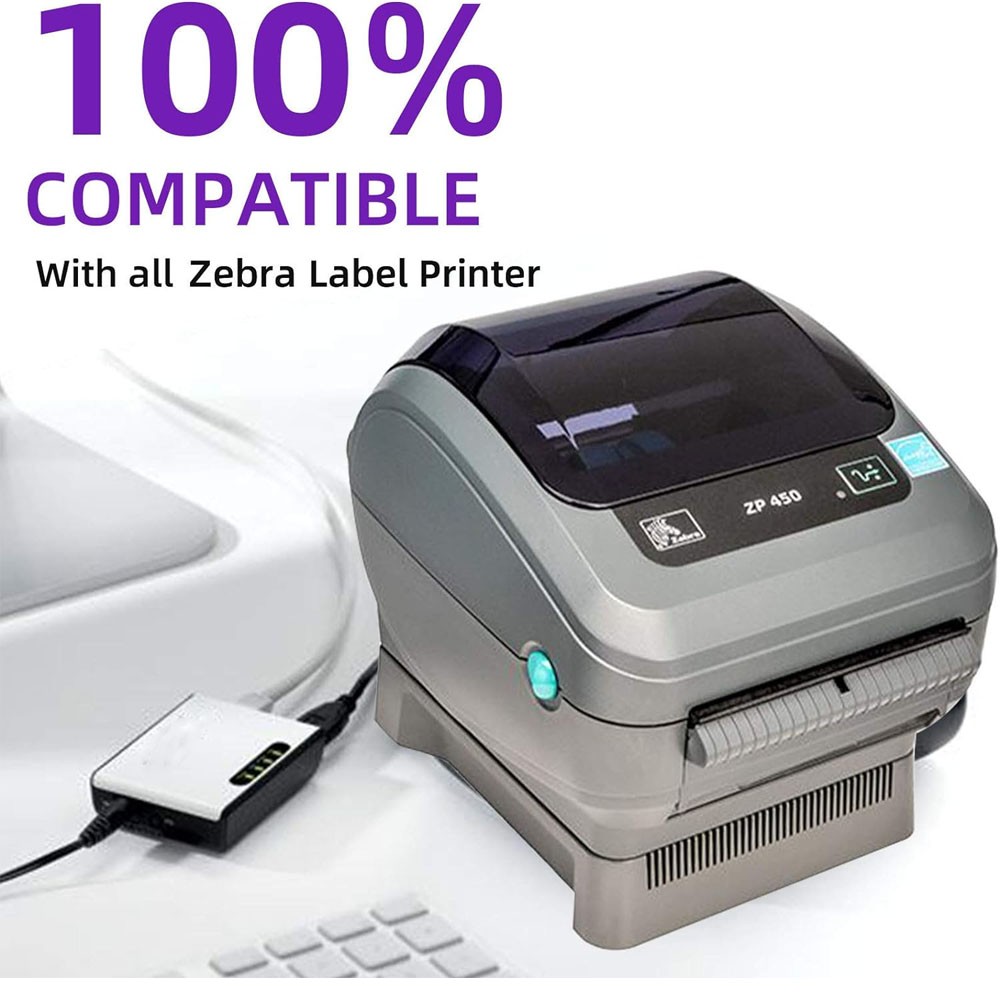 Direct Thermal Shipping Labels Address Mailing Barcode Stickers for Rollo Zebra