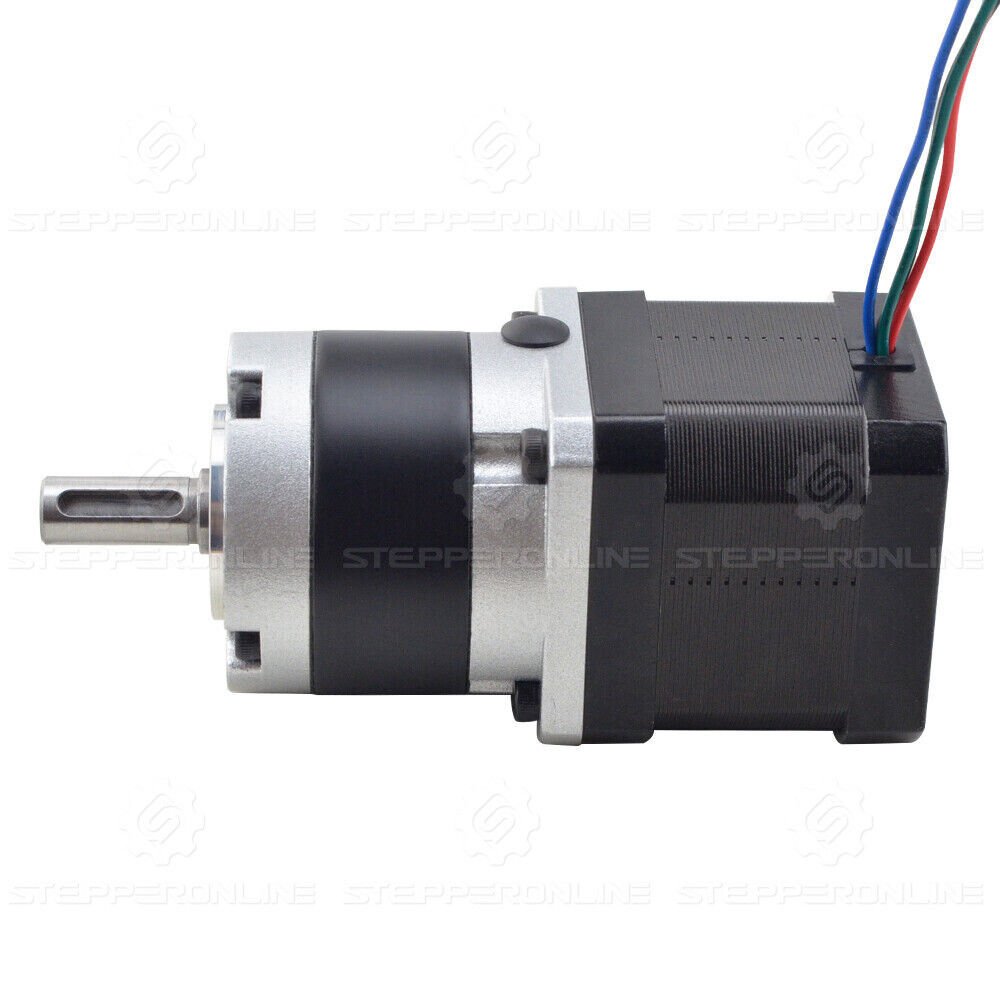 5:1/10:1/20:1/50:1 Nema 17 Planetary Gearbox for 42 Motor 1.68A Gear Motor Φ8mm