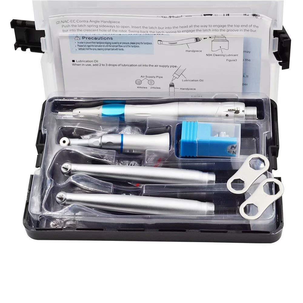 Greeloy GU-P206S Portable Dental Unit with Air Compressor + NSK Handpieces Set