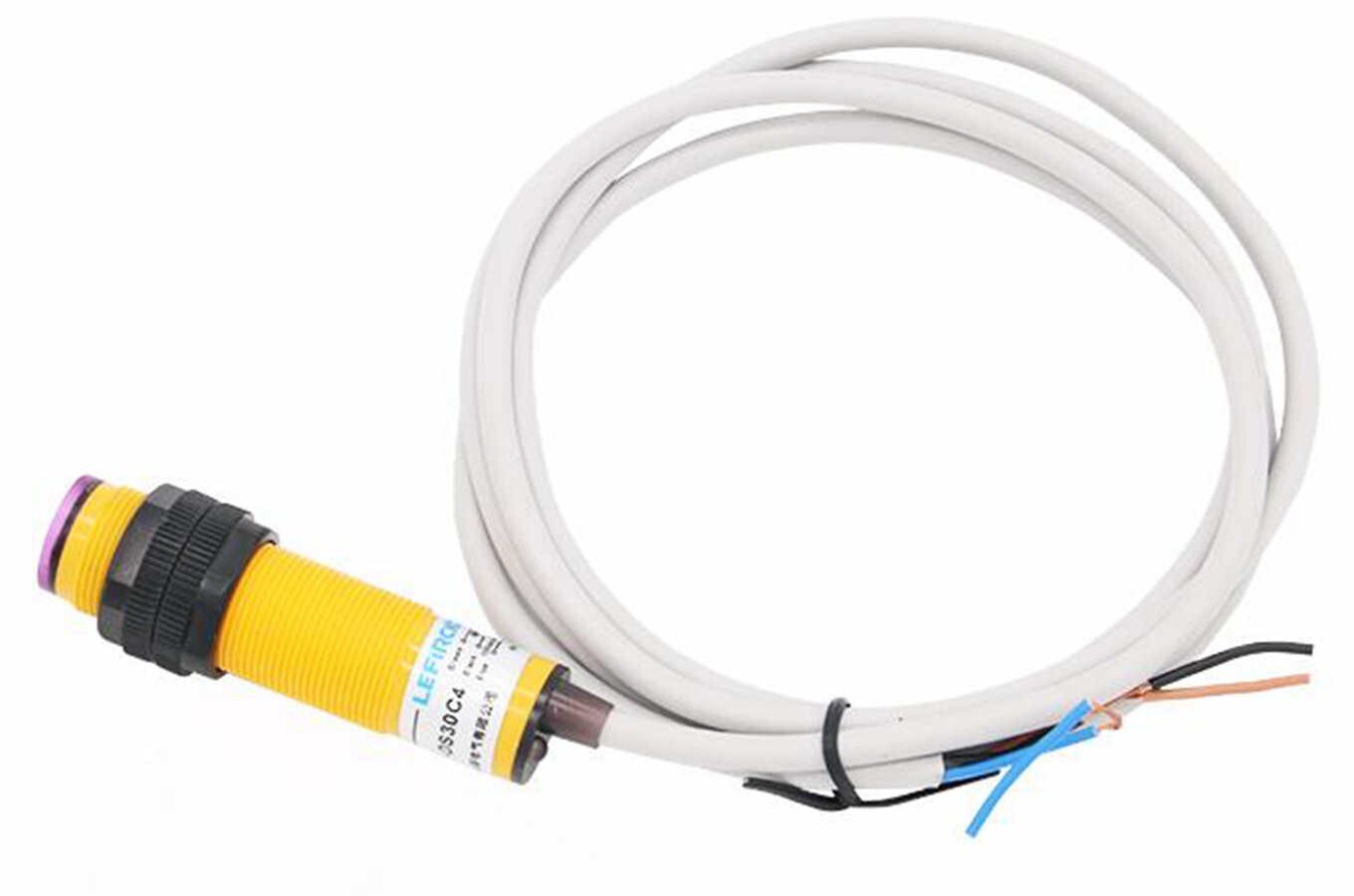 Adjustable Infrared Proximity Switch Photoelectric Sensor NPN NO 12V 24V A387