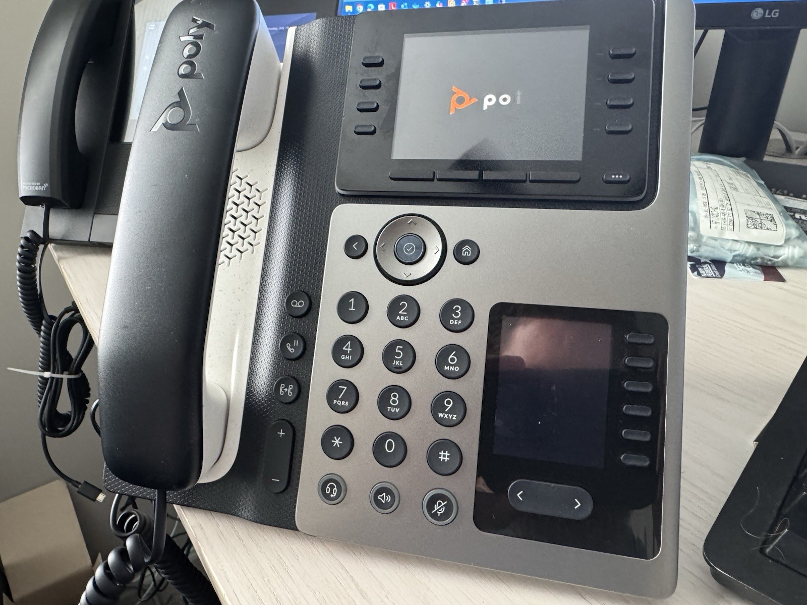 Poly Edge E450 IP Phone VoIP Business Phone with Wi-Fi & Bluetooth – READ