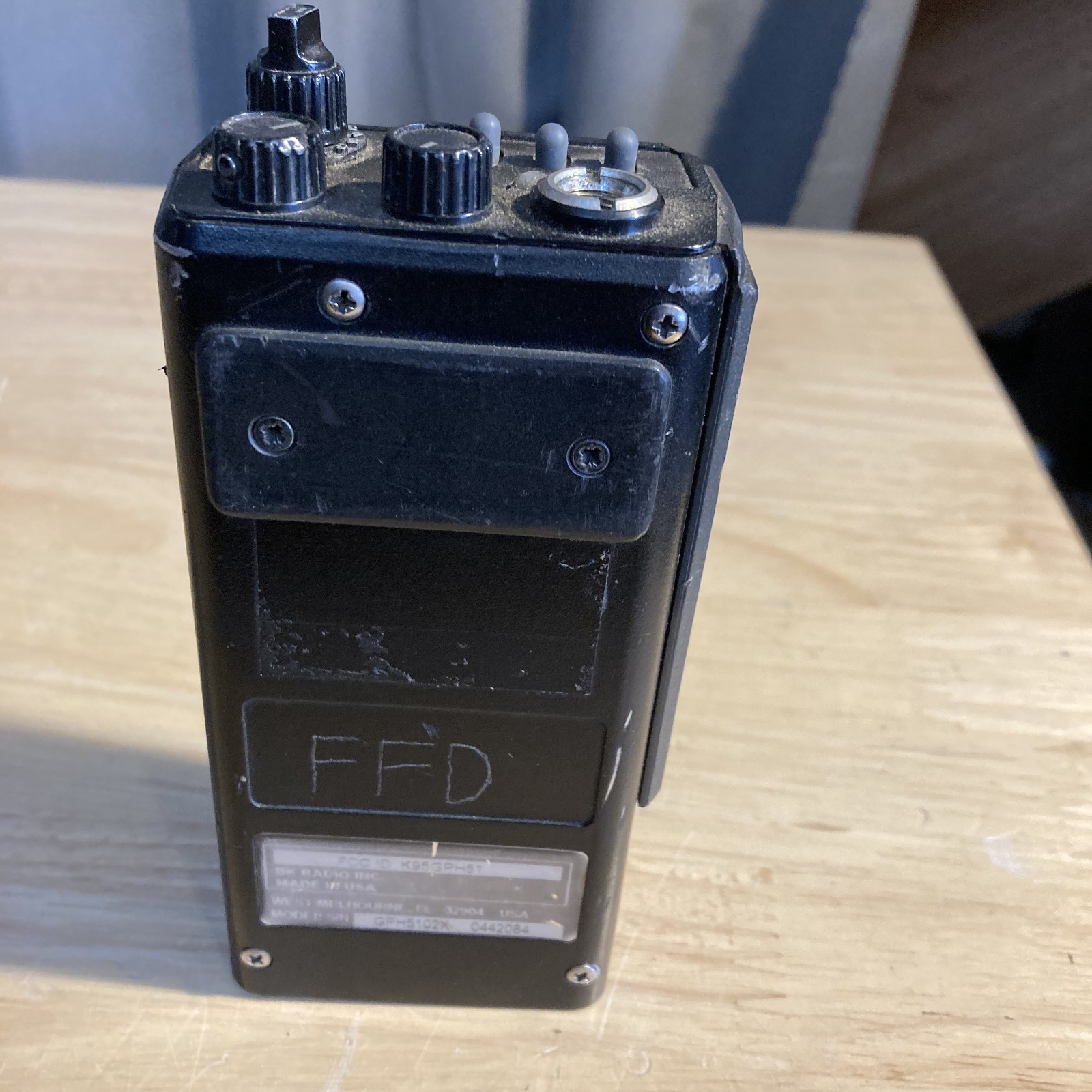 Bendix King BK GPH5102X VHF 136-174mhz FPP Analog Portable radio