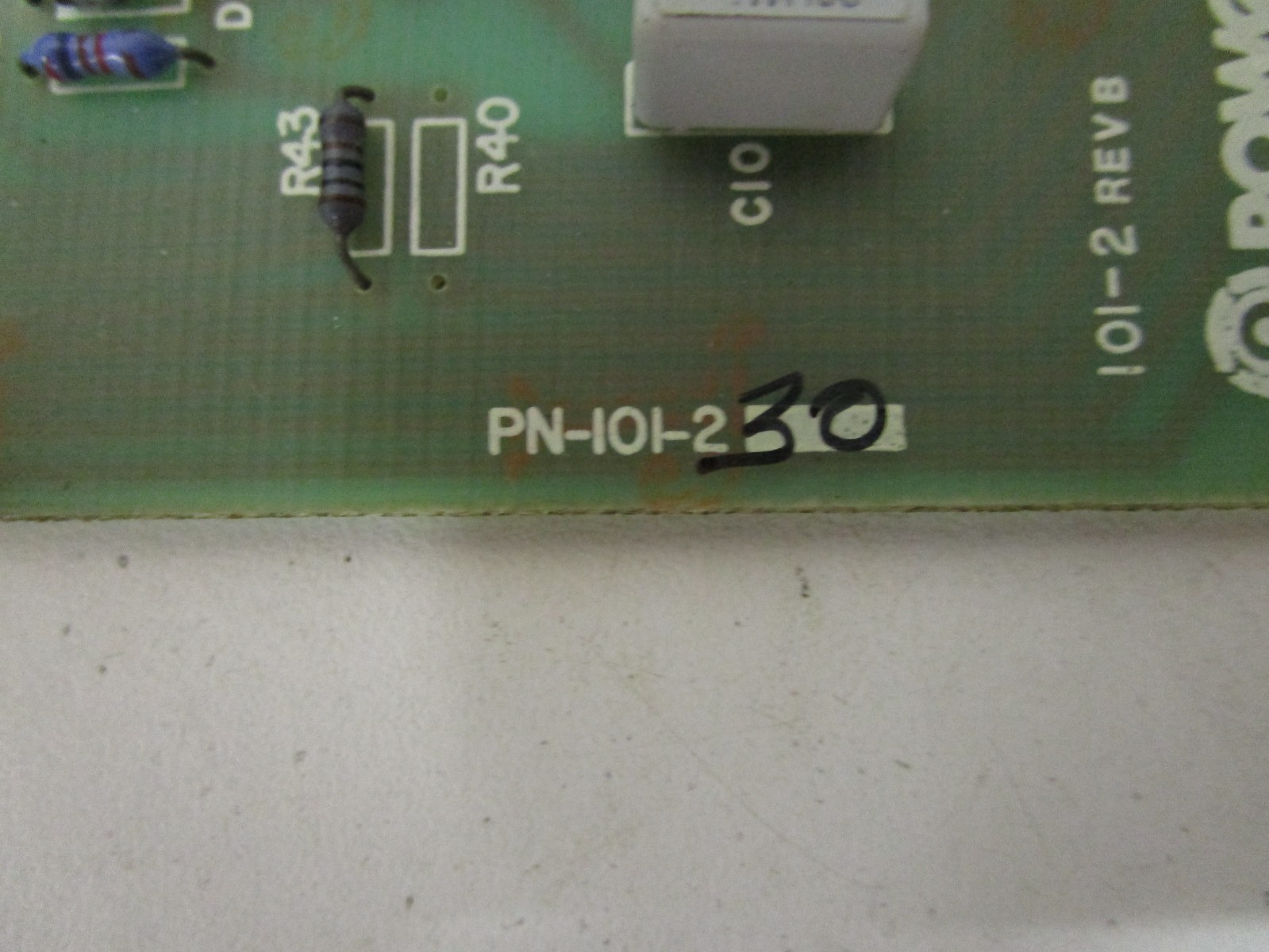 POWERTRON 101-230 PC CIRCUIT BOARD – USED – FREE SHIPPING