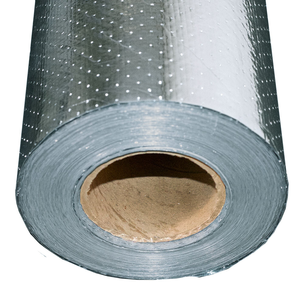 1000sqft Radiant Barrier Attic Foil Reflective NASA Insulation 4ft perf 70 gram